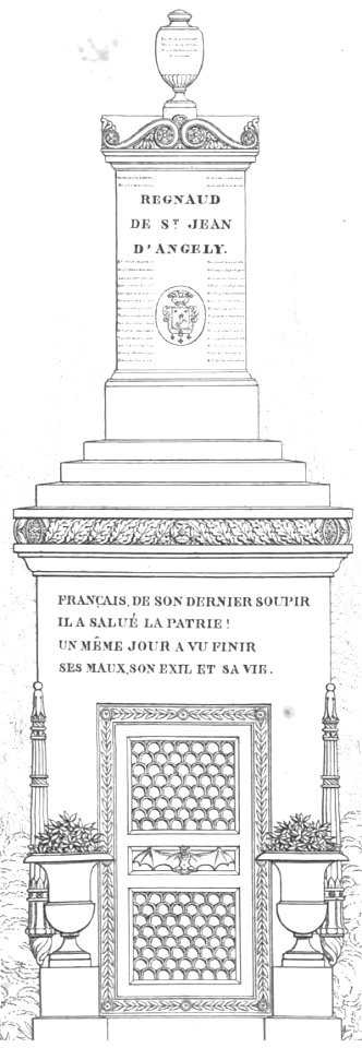Quaglia - Le père Lachaise ou Recueil de dessins des principaux monuments de ce cimetière - Planche 17 (cropped)