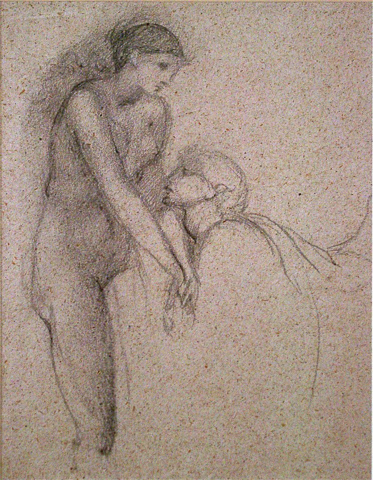 Pygmalion (Burne-Jones) Study