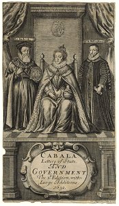 Queen Elizabeth I; William Cecil, 1st Baron Burghley; Sir Francis Walsingham by William Faithorne