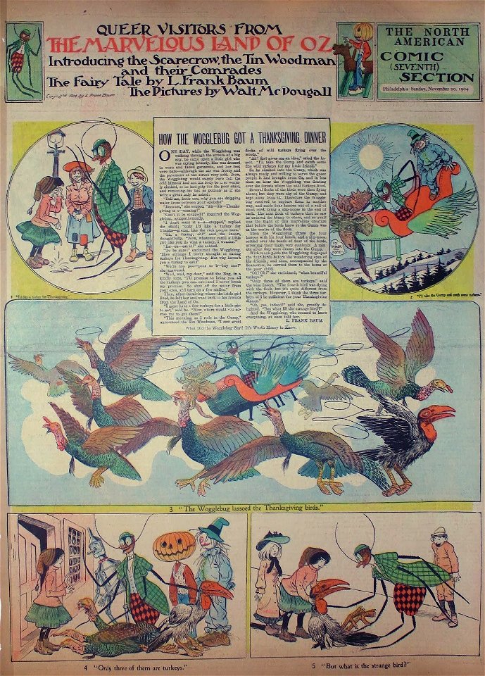 Queer Visitors from the Marvelous Land of Oz Nov 20 1904