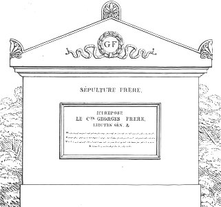 Quaglia - Le père Lachaise ou Recueil de dessins des principaux monuments de ce cimetière - Planche 3c1