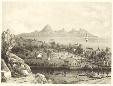 Queen Pomare's house, Papeite, by Conway Mordaunt Shipley