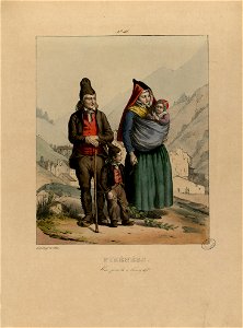 Pyrénées - Une famille à Barèges - Fonds Ancely - B315556101 A PINGRET 021