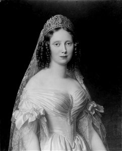 Queen Sophie, princess of Wurtemberg, by Karl Jakob Theodor Leybold