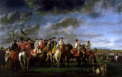 Quadal Joseph II in Minkendorf 1786 Gemälde HGM
