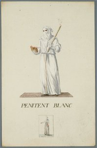 Pénitent blanc, objectnr A 16330