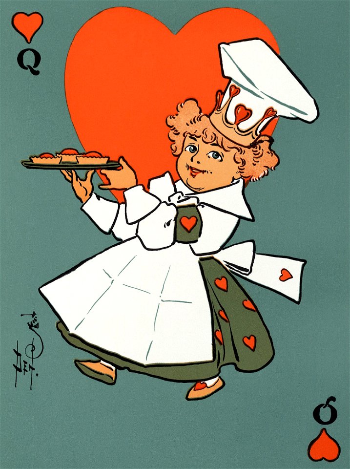 Queen of Hearts Mother Goose2