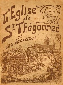 Quiniou - Saint-Thégonnec. L'Église et ses annexes Couverture