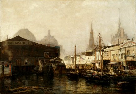 Arthur Quartley - North River Pierhead (1877)