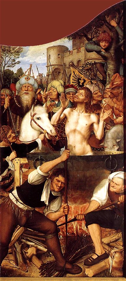 Quinten Massijs (I) - St John Altarpiece (right wing) - WGA14273