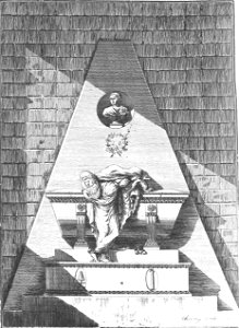 Quaglia - Le père Lachaise ou Recueil de dessins des principaux monuments de ce cimetière - Planche IV