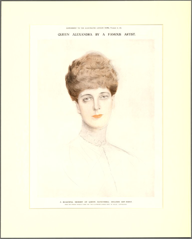 Queen Alexandra by a famous artist (5254834)