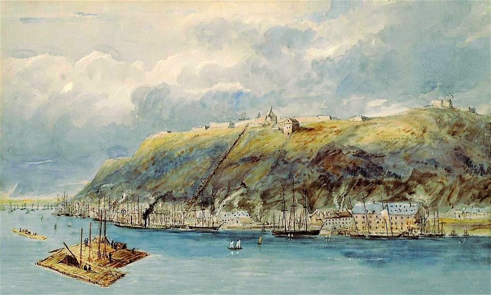 Quebec from the River - 1827