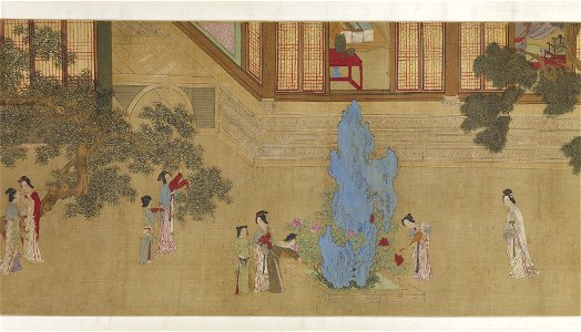 Qiu Ying - Spring Morning in the Han Palace - Walters 3548 - View D