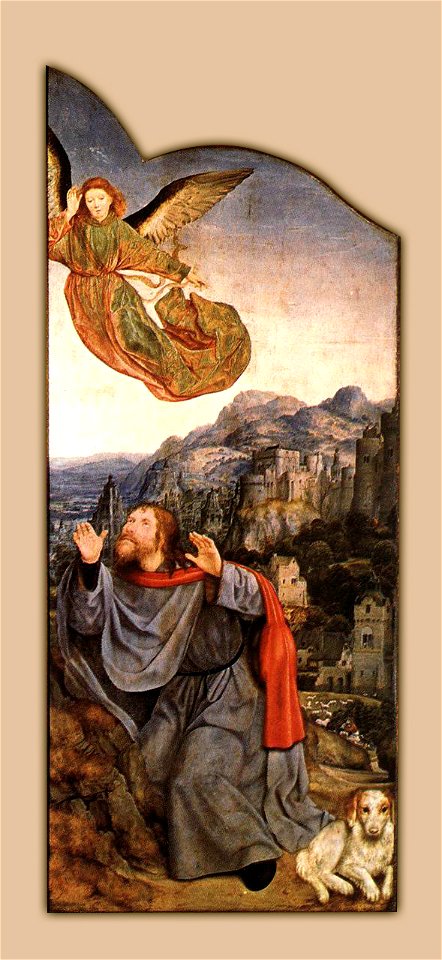 Quinten Massijs (I) - St Anne Altarpiece (left wing) - WGA14267