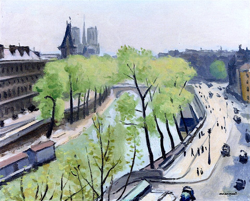 Quai des Grands-Augustins, Spring Albert Marquet