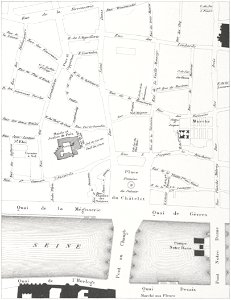 Quartier du Châtelet, 1836