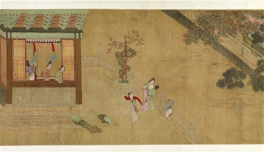 Qiu Ying - Spring Morning in the Han Palace - Walters 3548 - View B