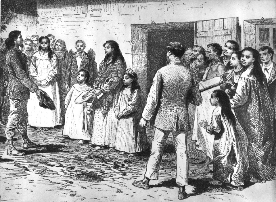 Queen of Easter Island meets Pinart in 1877