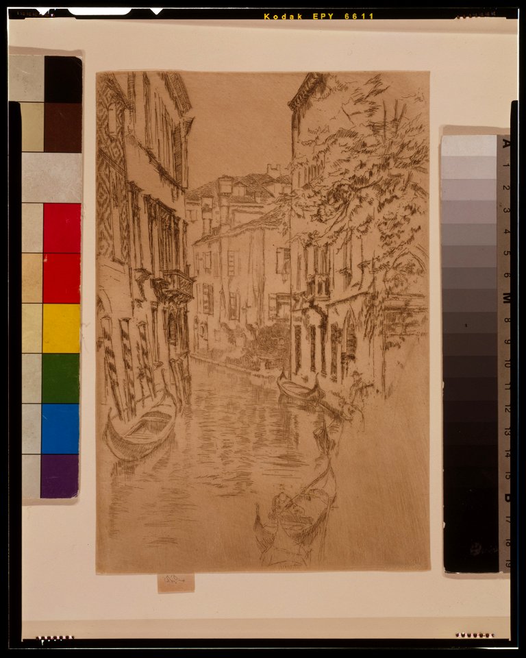 Quiet canal) - (butterfly monogram) LCCN2002719546