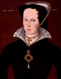 Queen Mary I from NPG. Free illustration for personal and commercial use.