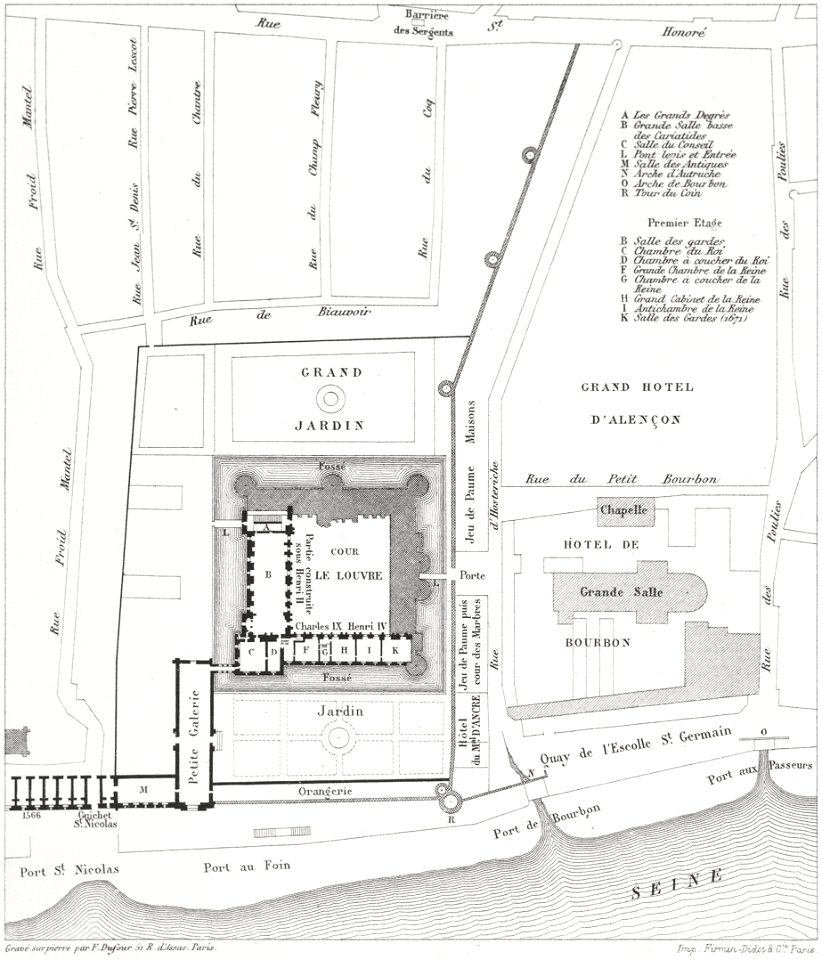 Quartier du Louvre, 1595