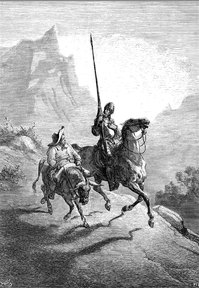 Quixote sancho panza dore