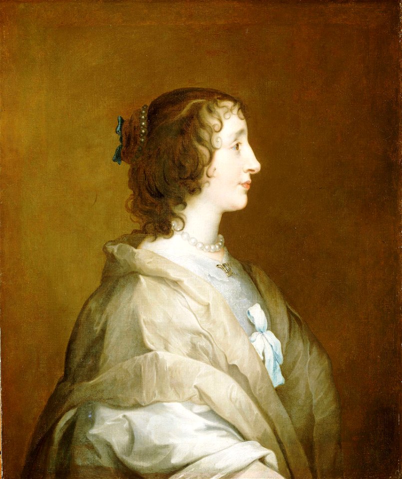 Queen Henrietta Maria, 1609-69 RMG BHC2761