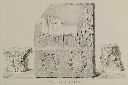 Quadrige à Thèbes - Rey Etienne - 1867