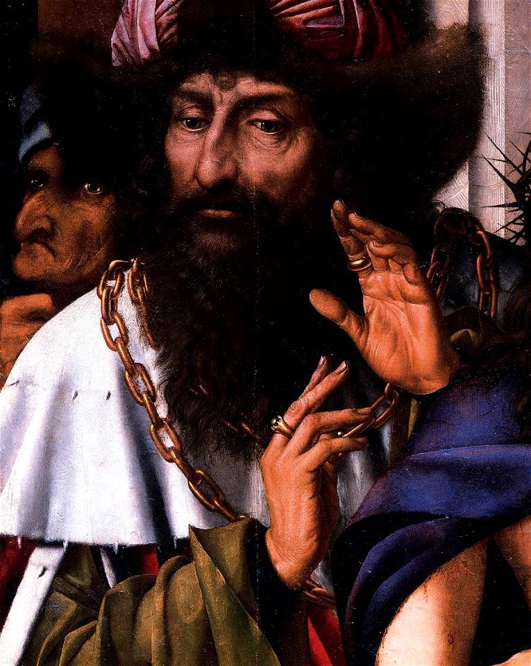 Quinten Massijs (I) - Ecce Homo (detail) - WGA14293