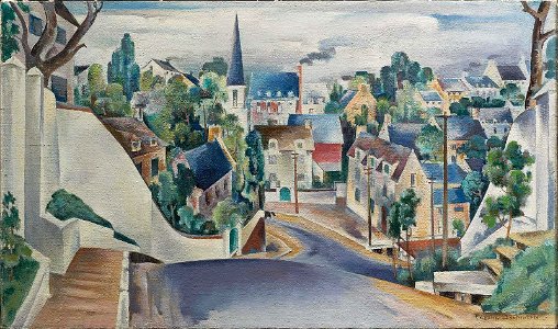 Quebec, Preston Dickinson (American, 1889–1930), circa 1925