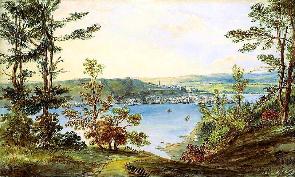 Quebec from the Pointe Levis Side