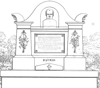 Quaglia - Le père Lachaise ou Recueil de dessins des principaux monuments de ce cimetière - Planche 4b1