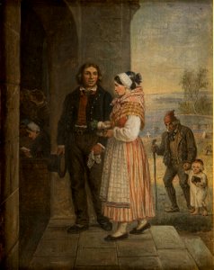 R W Ekman Kirkkoon kävijät 1867