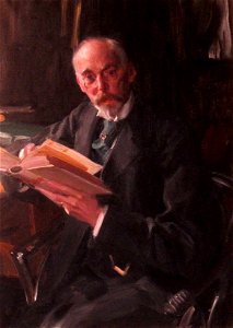 Quennerstedt, August av Anders Zorn (ur Lunds universitets konstsamling)