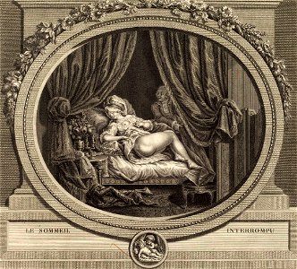 Queverdo François-Marie-Isidore - Dambrun - Le sommeil interrompu