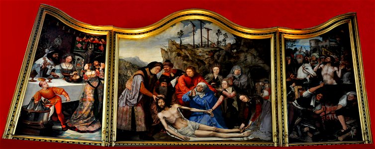 Quinten Metsijs (1466-1530) - De nood Gods (1509-1511) - Tentoonstelling kathedraal Antwerpen 12-07-2010 15-09-6