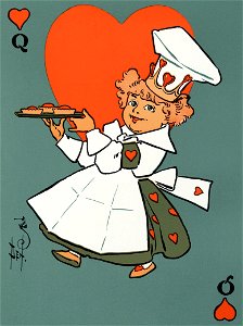 Queen of Hearts Mother Goose2