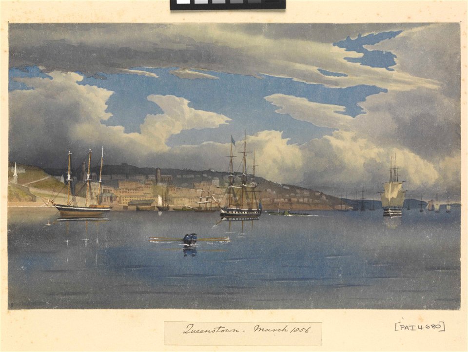 Queenstown (Cobh), Ireland, 1856 RMG PZ4680