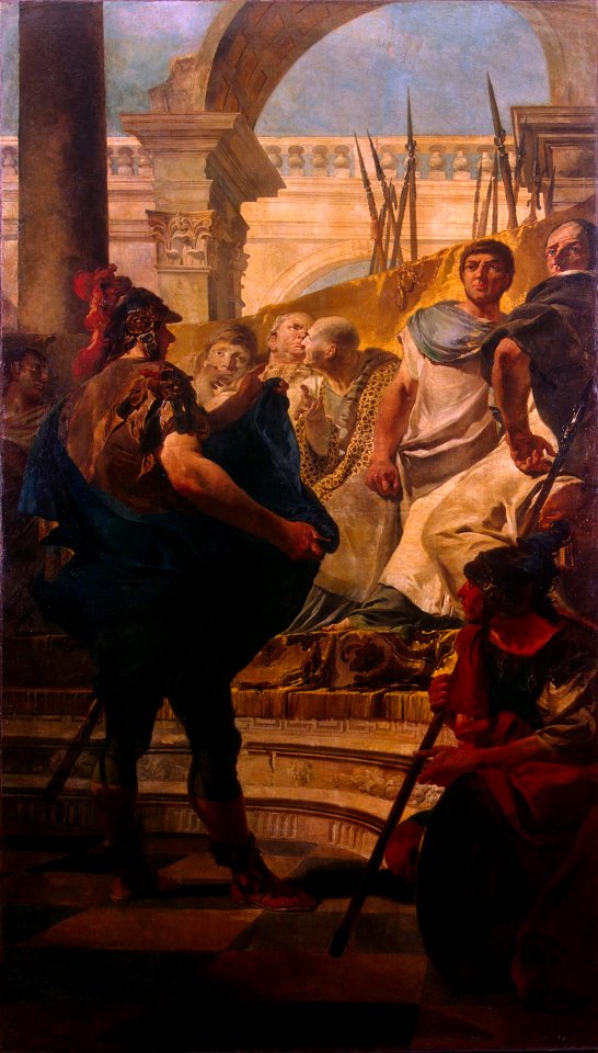 Quintus Fabius Maximus Before the Senate of Carthage Hermitage