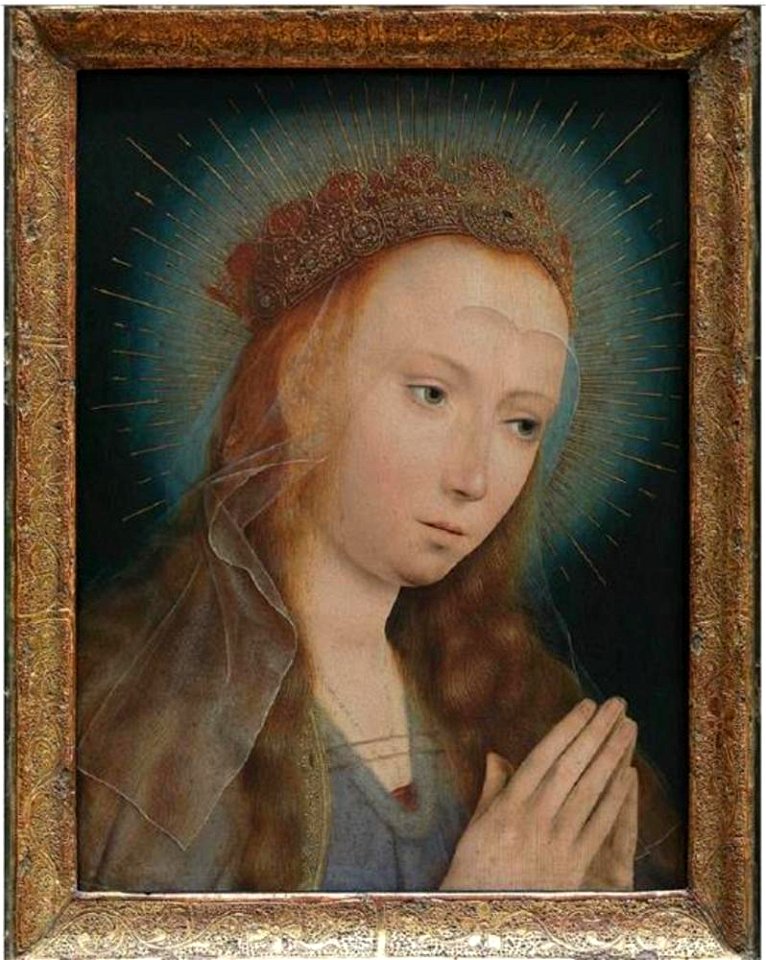 Quinten Massijs (I) - Biddende Maria - 242 - Royal Museum of Fine Arts Antwerp