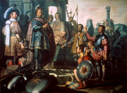 R.H. van Rijn - Historieschilderij - B 564 - Museum De Lakenhal