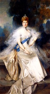 Queen Alexandra by François Flameng