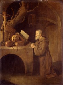 Quirijn van Brekelenkam - Praying Hermit