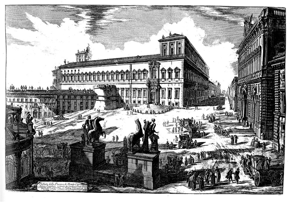 Quirinal Giovanni Piranesi