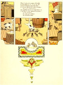 Rabier - Fables de La Fontaine - Le Chat et un vieux rat 2
