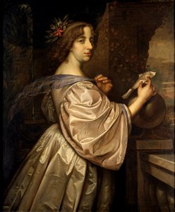 Queen Christina of Sweden (1626, 1689) (David Beck) - Nationalmuseum - 17258
