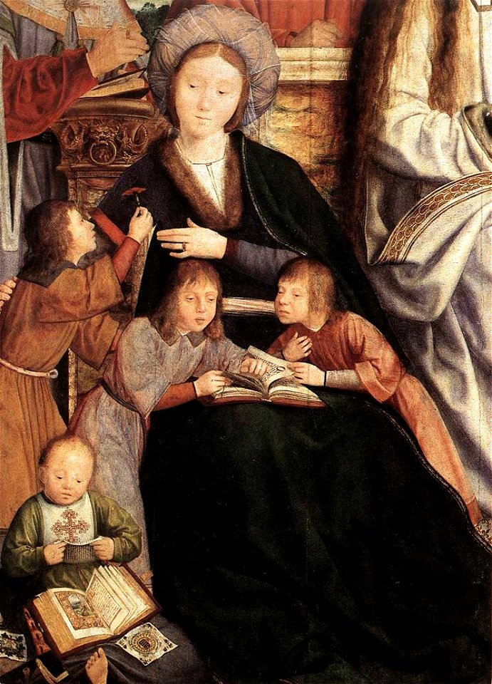 Quinten Massijs (I) - St Anne Altarpiece (detail) - WGA14266