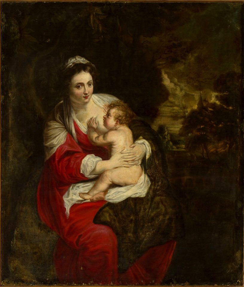 Erasmus Quellinus II - Madonna with Child Jesus - M.Ob.1604 MNW - National Museum in Warsaw