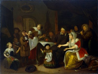 R. Brakenburg Feast of St Nicholas 1685
